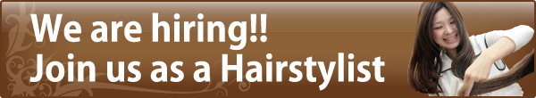 We are hiring!! Join us as a Hairstylist